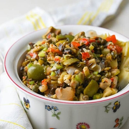 Ensalada y sándwich de oliva italiana a calor medio sin peso 16 Fl OZ (437 ml) - Imagen 5 de 5