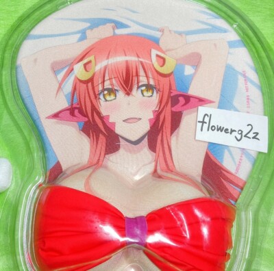 Everyday with Monster Musume 3D Mouse Pad Miia Authentic Red Anime Rare