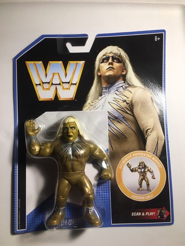 Mattel WWE Retro Hasbro WWF MOC Goldust Dustin Rho...