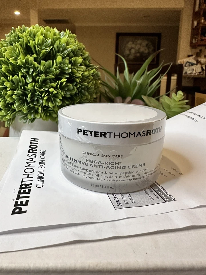PETER THOMAS ROTH MEGA RICH INTENSIVE ANTIAGING CELLULAR CREME SUPER SIZE 3.4 oz - Image 2 of 4