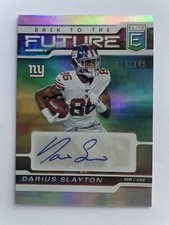 2020 Donruss Elite Back to the Future Signatures # /149 Darius Slayton AUTO NYG