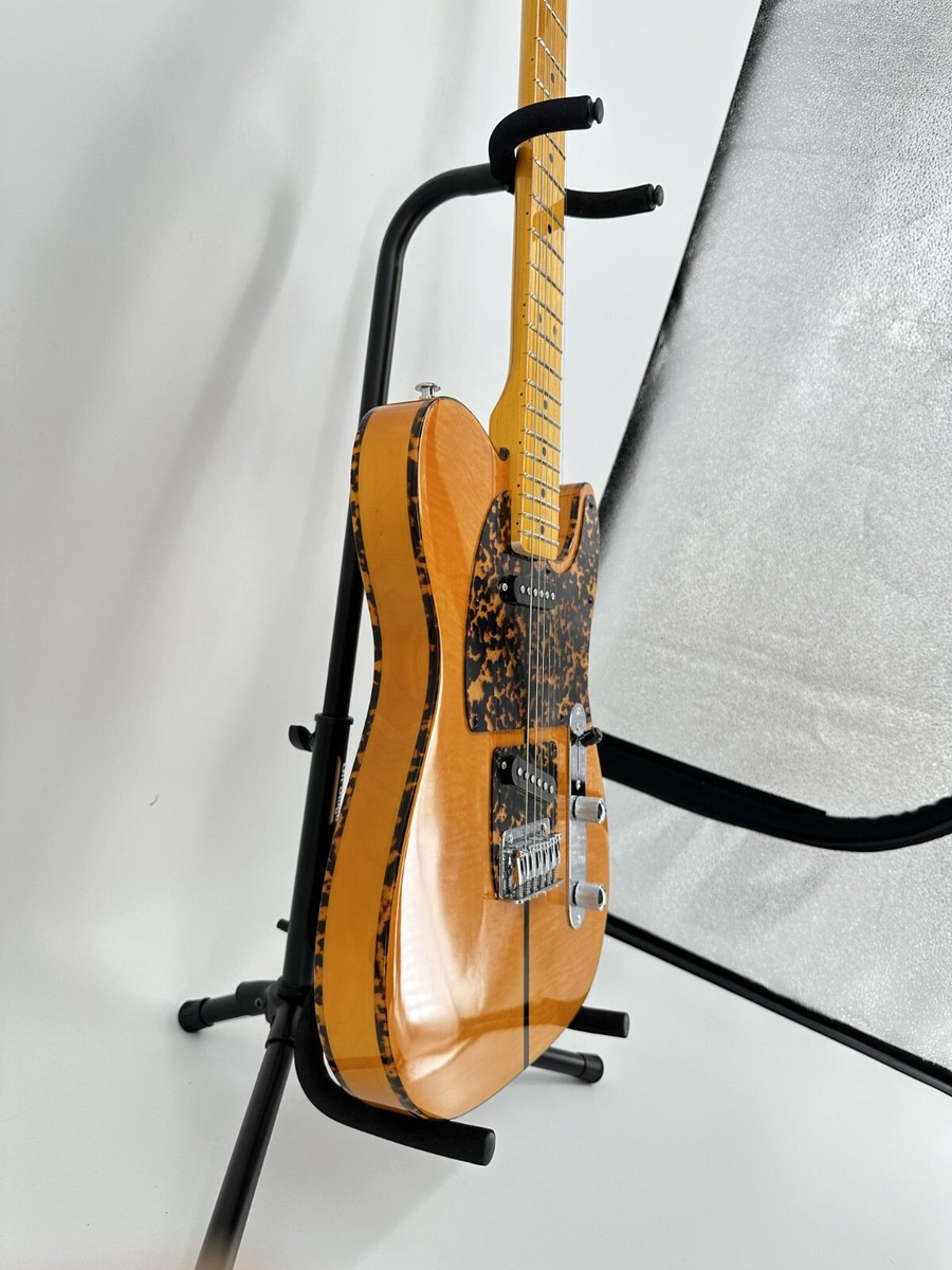 HS Anderson Hohner Madcat Mad Cat Tele Amber Yellow Electric