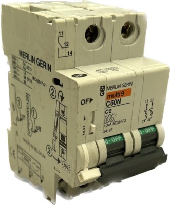 Merlin Gerin multi 9 C60N C2 Sicherungsautomat 24197