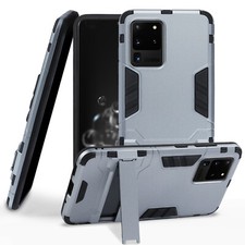 Dual Layer Drop Protective Case Cover KickStand for Samsung Galaxy /Apple iPhone