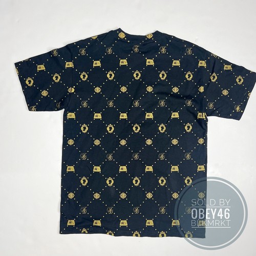 Rare J DILLA X STUSSY Collaboration Black T-Shirt Sample Size M - Picture 4 of 4