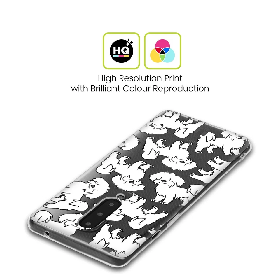 HEAD CASE DOG BREED PATTERNS 4 SOFT GEL CASE & WALLPAPER PARA AMAZON ASUS ONEPLUS Foto 2 de 4