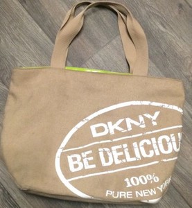 dkny beige purse