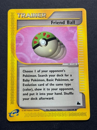 Friend Ball | Skyridge | Regular | Uncommon | 126/144 | 2003