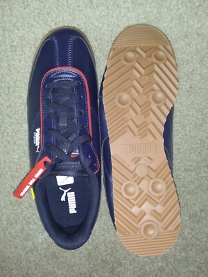 PUMA Red Bull Racing シューズ ネイビー/レッド Size 8.5- PUMA RBR ROMA VIA. Red Bull Racing night sky/red | eBay