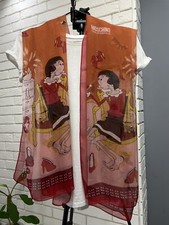 MOSCHINO Cheap And Chic Silk Scarf Shoes Italy