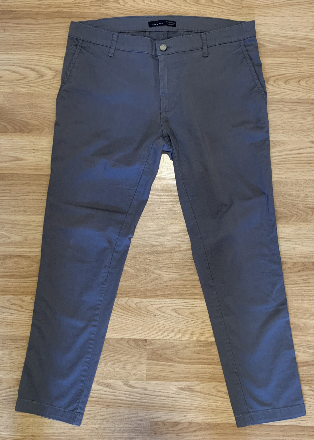 Zara Basic Collection Men Slim Straight Chino Pan… - image 1