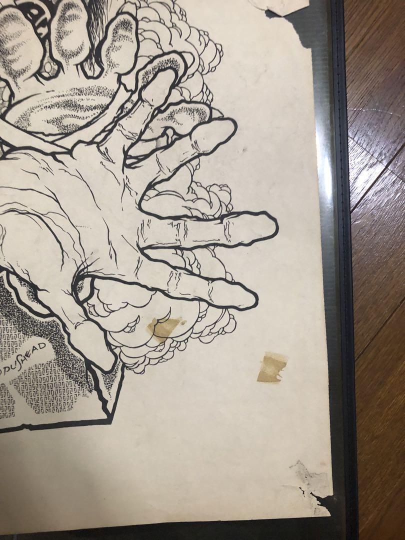 Rare! PUSHEAD 80s bacteria pushead poster zorak | eBay