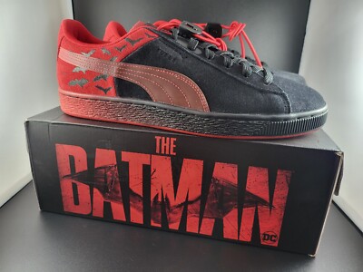 Mens Puma Suede Classic Batman Sneakers 383291 01 Size 14 NWB
