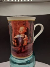 M.I. Hummel Porcelain Collector Mug "September-Mother's Helper" Danbury Mint