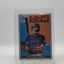 2022 Bowman Chrome Baseball Benny Montgomery Hi-Fi Futures