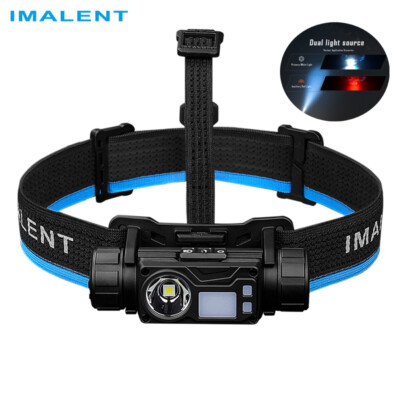 IMALENT HT50 Headlamp USB-C Rechargeable with Red Light 3000 Lumens Bright