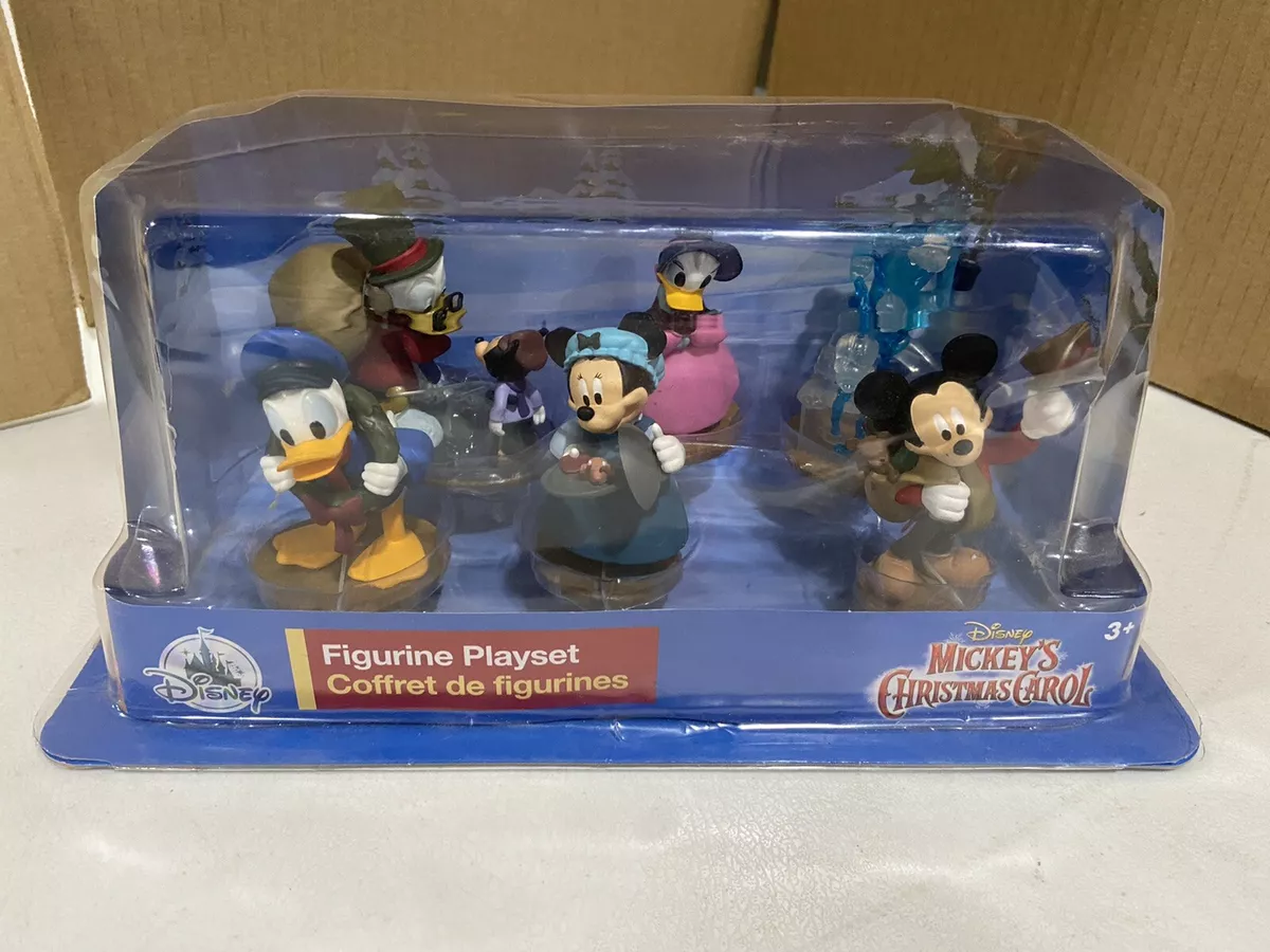 Mickey's christmas carol figure play set discount