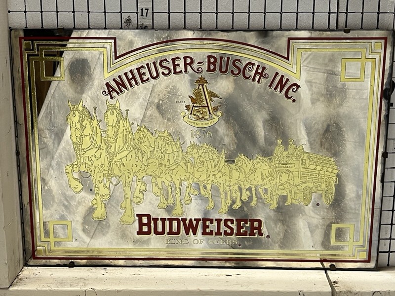 ANHUSER BUSCH INC.  FROM THE ORIGINAL BUDWEISER   ‘Clydesdale’s and Beer Wagon’ 