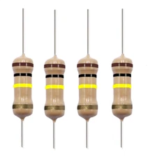 10 Pack~100PACK  100K Ohm Ω  5% Tolerance 1/2W 0.5 Watt Carbon Film Resistor