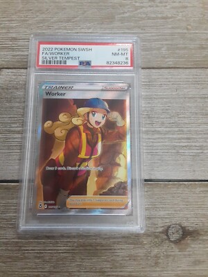 Graded PSA 8 2022 Pokemon SWSH FA/WORKER Silver Tempest | eBay Graded PSA 8 2022 Pokemon SWSH FA/WORKER Silver Tempest | eBay