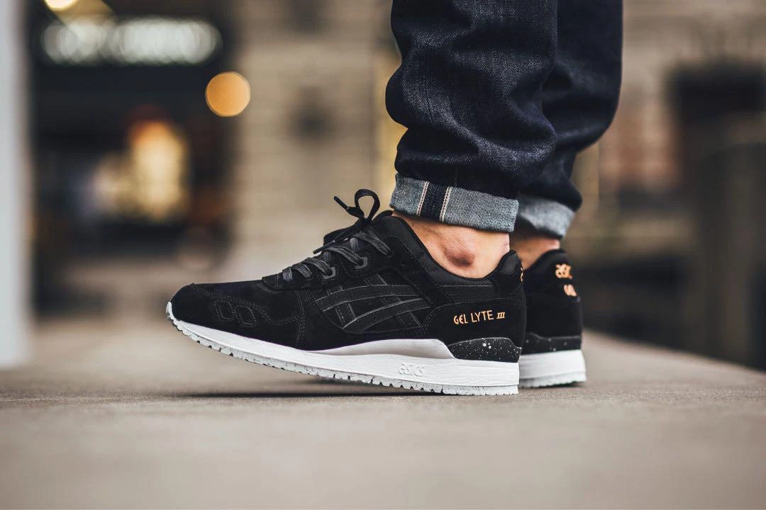 ASICS GEL LYTE 3 Rose Gold Pack Black 28cm