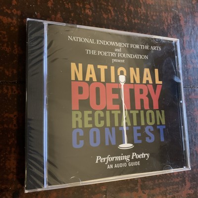National Poetry Recitation Contest Preforming Poetry Readings CD NEW!