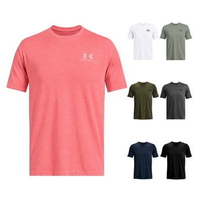 Under Armour Herren T-Shirt Kurzarmshirt Sportstyle Left Chest Logo Shirt