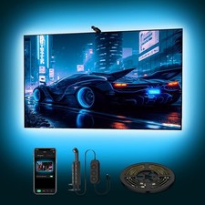MIWATT TV LED Backlight with AR Sensor 6M RGB Strip for 43-70 inch TV PC