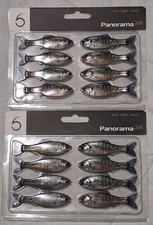 " 2 NEW PACKS " 6th Sense Panorama 2.8 Live  8pk Live Crappie