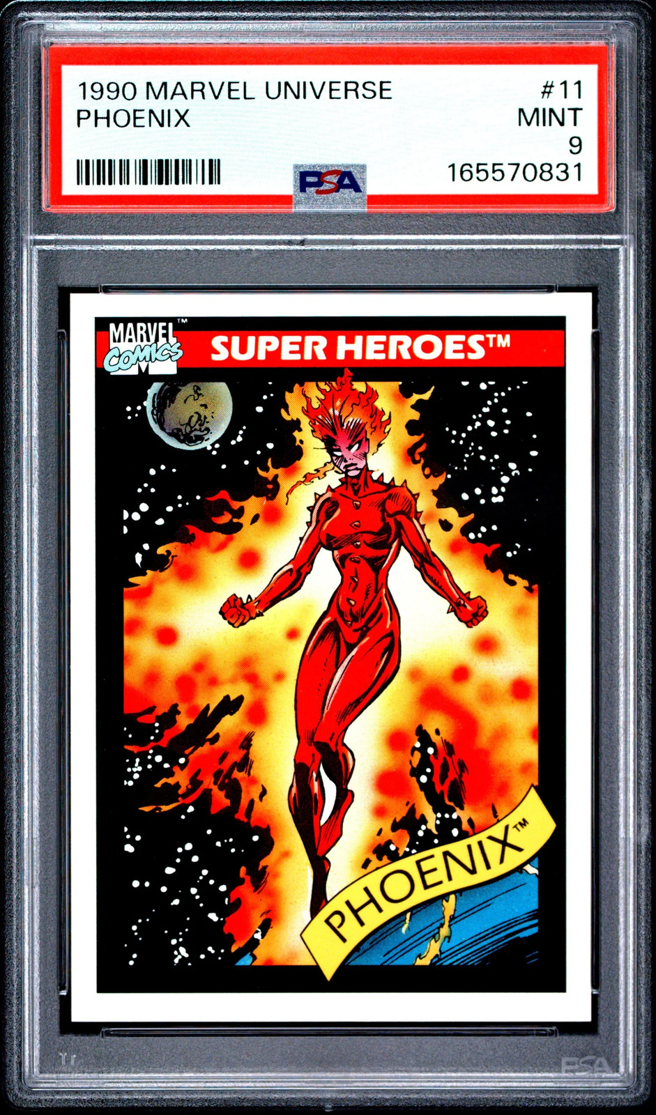 1990 Marvel Universe Phoenix #11 PSA 9