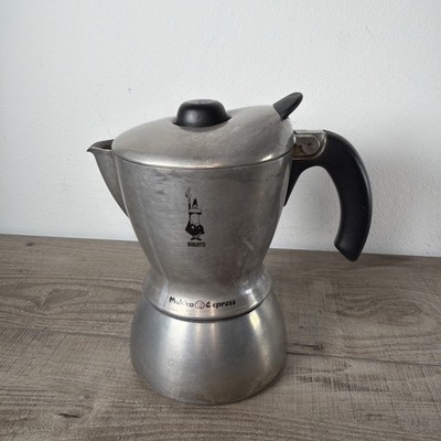Bialetti Mukka Express Stove Top Espresso Cappuccino Latte Coffee Maker 2 Cups