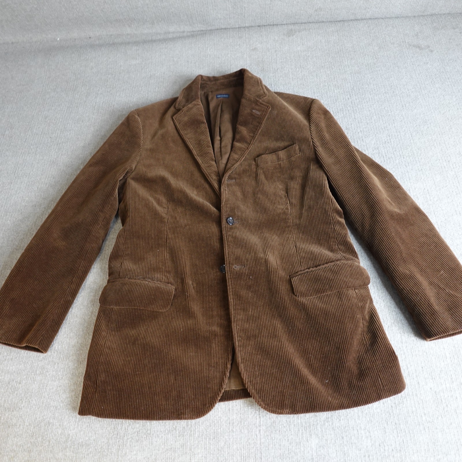 Vintage Polo Ralph Lauren Sport Coat Large Brown Corduroy