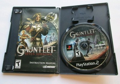 PLAYSTATION 2 GAUNTLET SEVEN SORROWS VIDEO GAME RATED T - TEEN FREE SHIPPING USA
