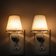 Vintage Plug In Night Light With Switch 2pack 0.5w Led Night Lights Plug Into Wa