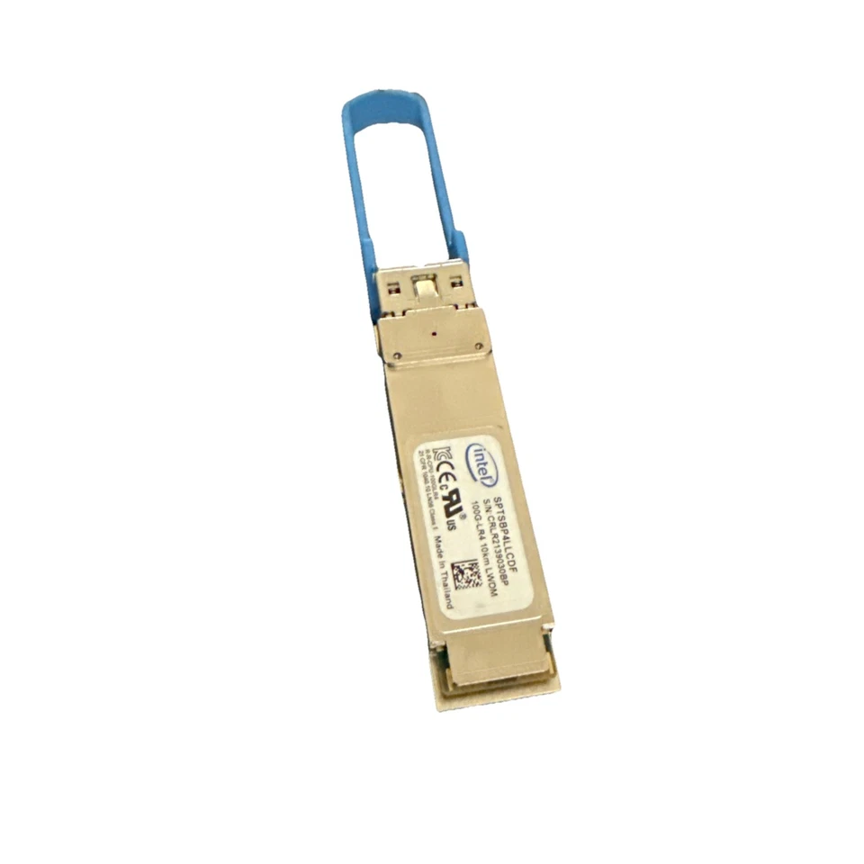 Intel SPTSBP4LLCDF 100G-LR4 10km LWDM QSFP28 Transceiver Module - Image 2 of 4