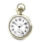 1909 Antique Illinois Model 5 17j 16s Grade 174 White Dial Pocket Watch WB4034-1