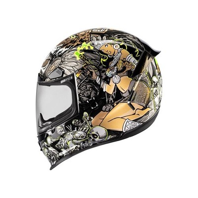 Icon AirFrame Pro Aztec Nine Motorcycle Street Helmet