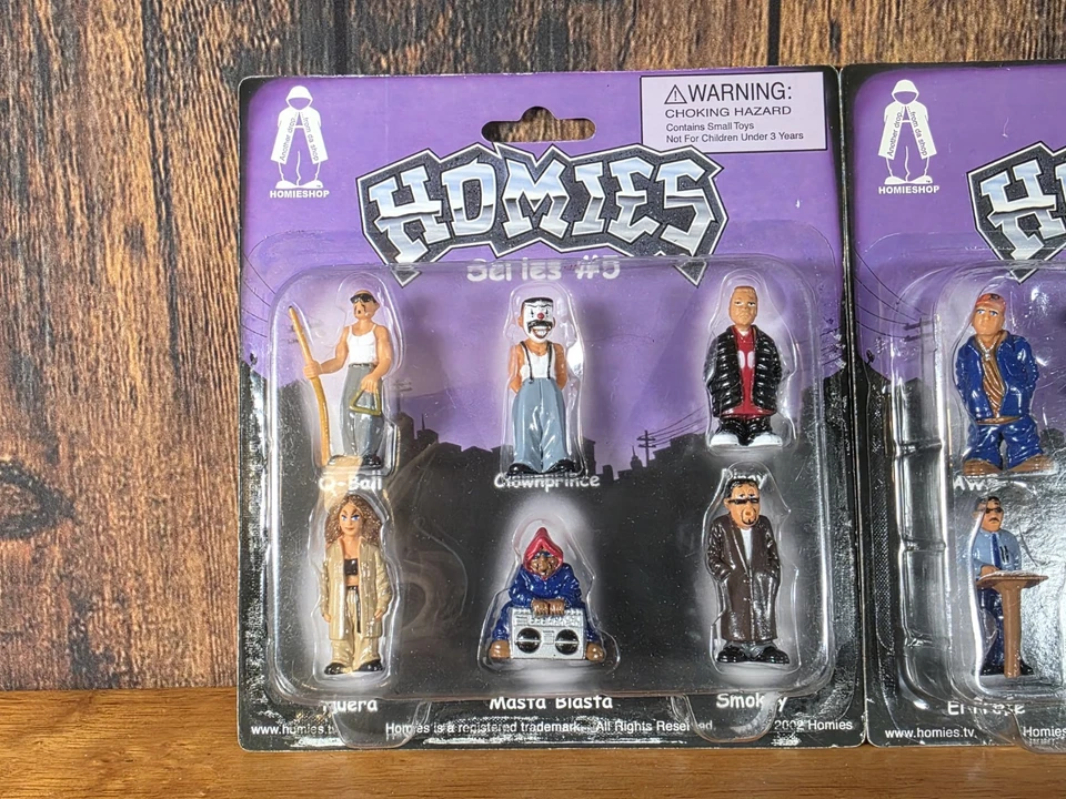 2002 Homies Series Complete Series 5 (Total 4 Cards/ 6 Homies on each card) - Image 3 of 4