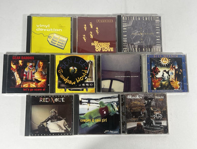 Rare Obscure Indie Rock 10 CD Lot Bill Nelson Gear Daddies Frisbie Matthew Sweet