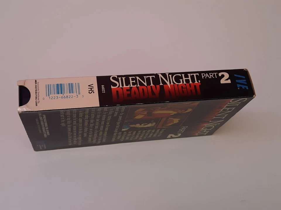 Silent Night Deadly Night Part 2 1987 Uncut VHS USA NTSC Video Christmas Horror - Bild 4 von 4