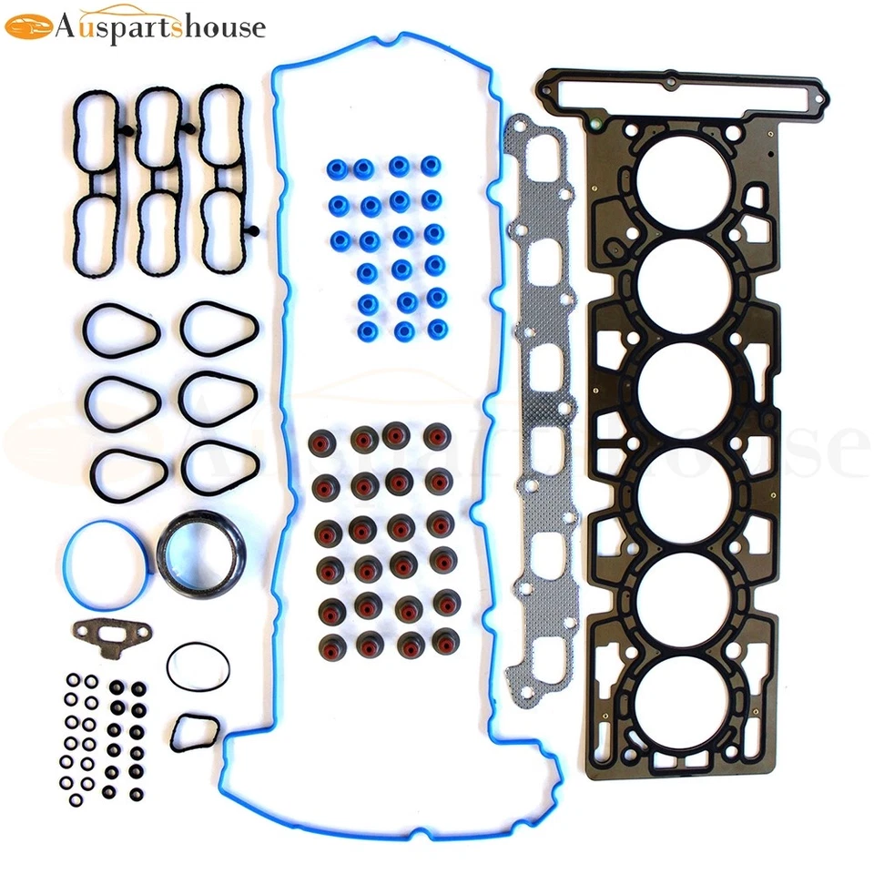 Head Gasket Set Timing Chain Water Pump Kit For Buick Rainier Chevy Trailblazer Foto 2 de 4