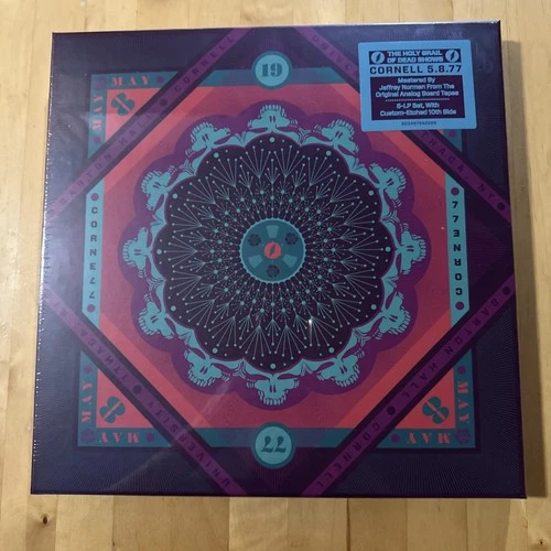 Grateful Dead Vinyl 5LP Box Set Cornell, Barton, Hall, Ithaca, NY 5/8/77