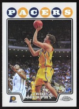 2008-09 Topps Chrome Refractors Troy Murphy #153 Indiana Pacers