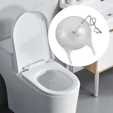 Toilet Flapper Replacement Toilet Tank Stop Cover Transparent Sturdy Portable