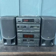 JVC MX-55M Component System CD Changer Cassette Tuner Remote CD NOT WORKING