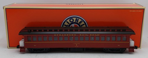 Entrenador de madera Lionel 2227032 calibre O Strasburg RR #62 LN/caja | Condition: Used
