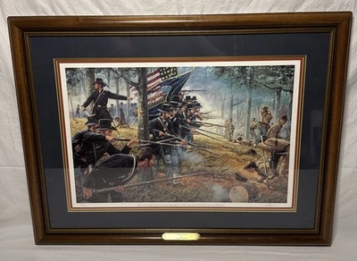 Final Glory by Dale Gallon Signed Limited Edition Print 467/950 Framed Civil War - Image 1 of 4