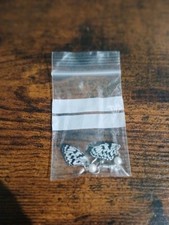 Small acrylic butterfly earrings