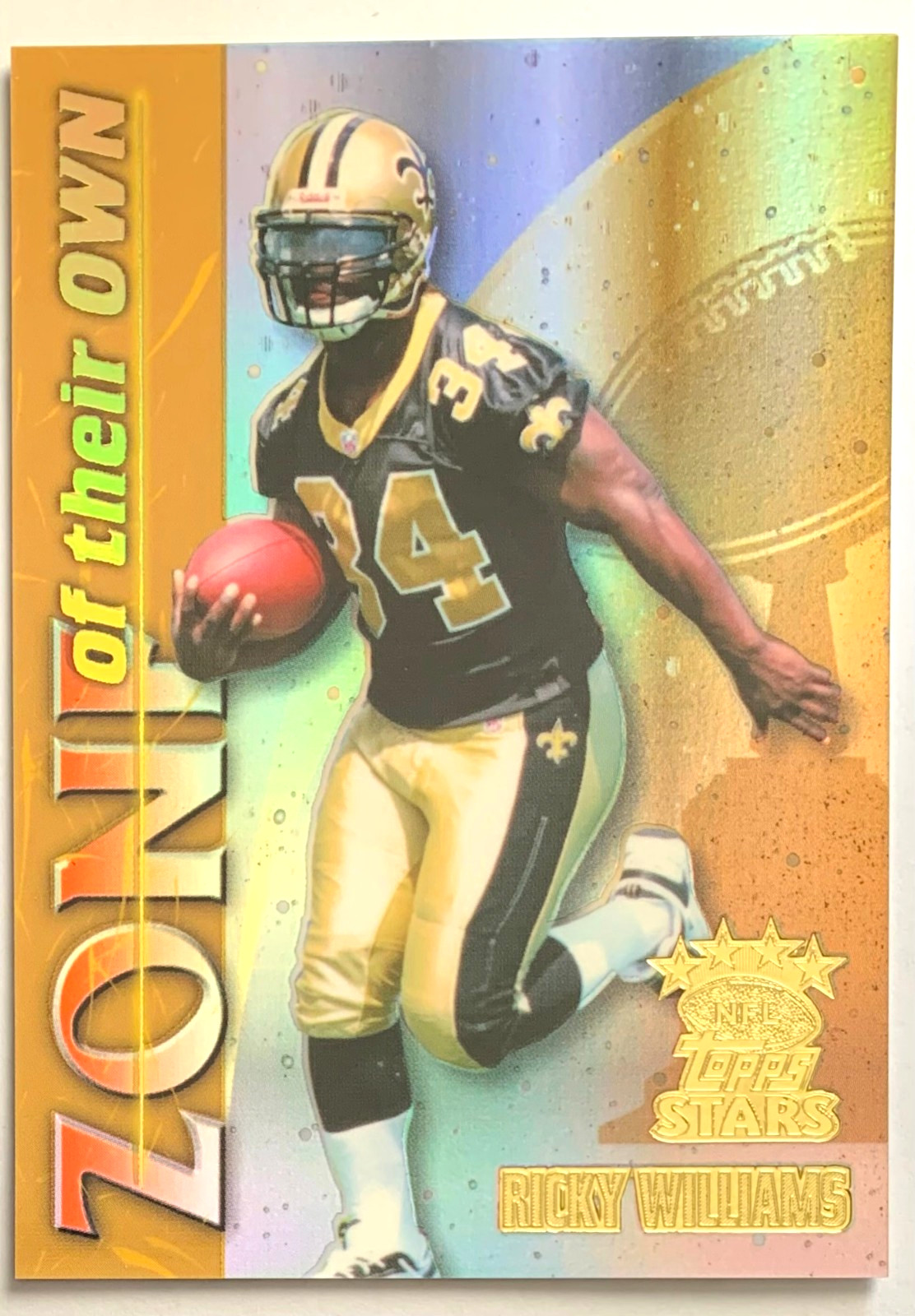 Ricky Williams Topps Stars Zone of Their Own #Z9 Base