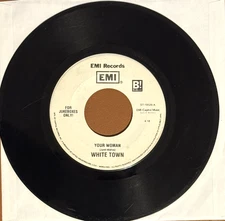 White Town – Your Woman/ Wanted- Jukebox 7" RECORD